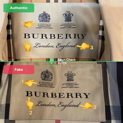 burberry coat real vs fake|burberry trench authenticity check.